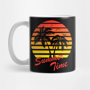 Summer Time Tropical Sunset Mug